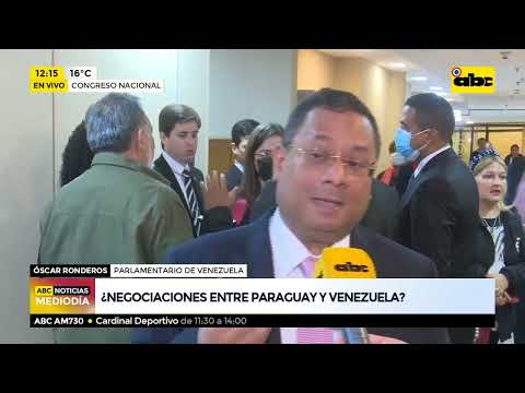 Parlamentarios de Venezuela se reunieron con mesa directiva del Senado