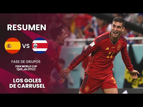 ¡EXHIBICIÓN de la selección de Luis Enrique en Qatar! - Resumen del Espan?a 7-0 Costa Rica