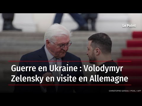 Guerre en Ukraine : Volodymyr Zelensky en visite en Allemagne