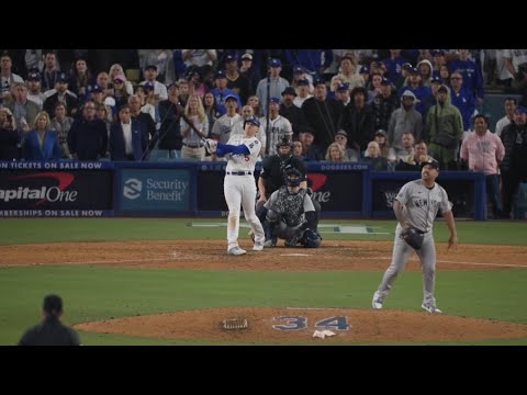 Raw footage of Freddie Freemans World Series Game 1 walk-off grand slam! All angles!!