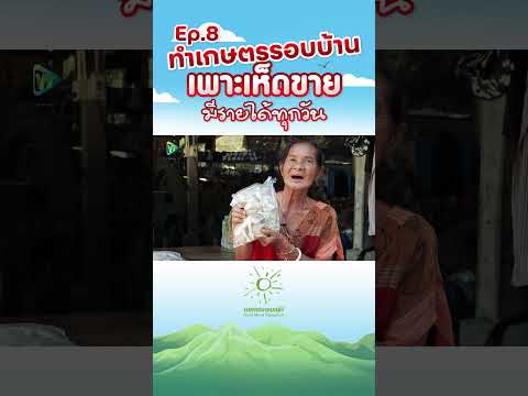 Ep8ทำเกษตรรอบบบ้านเพาะเห็ดข