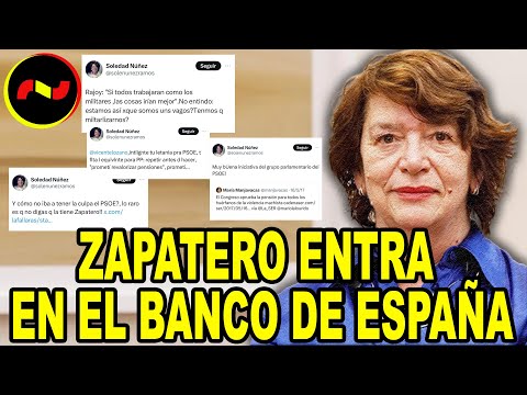 Escrivá ELIGE a una ACTIVISTA DE ZAPATERO como subgobernadora del Banco de España