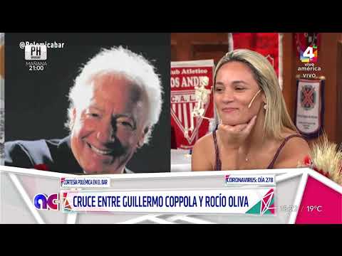 Algo Contigo - Coppola y Rocío Oliva se cruzaron al aire tras la muerte de Maradona