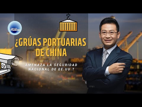 ¿Grúas portuarias de China amenazan la seguridad nacional de EE.UU.?