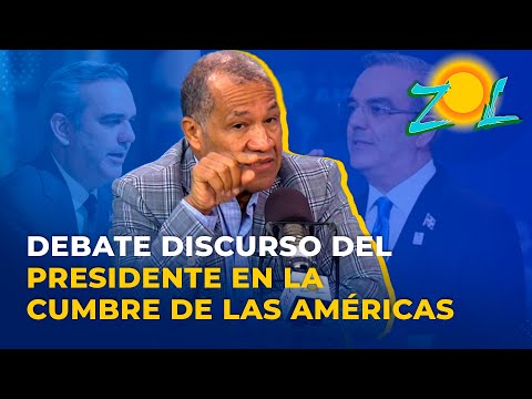 Debate discurso del presidente en la Cumbre de Las Américas y el conflicto haitiano