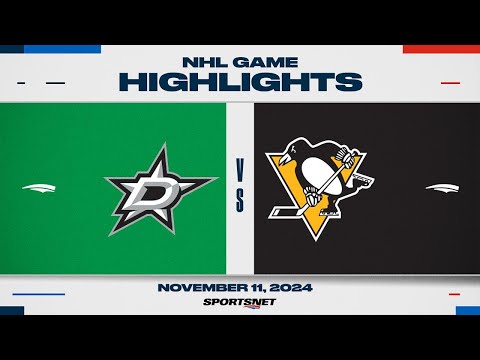 NHL Highlights | Stars vs. Penguins - November 11, 2024