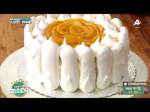 Vamo Arriba - Miércoles dulce con Noelia: Torta de duraznos y crema