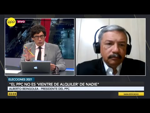 Alberto Beingolea: “El PPC no es ‘vientre de alquiler’ de nadie”