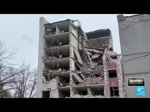 Ucrania: misiles rusos impactaron edificios civiles de la ciudad de Chernihiv • FRANCE 24 Español