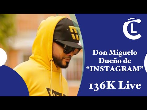 Don Miguelo es el nuevo dueño de “INSTAGRAM” El artista Dominicano con más personas en un “LIVE”
