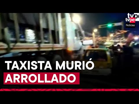 Huánuco: taxista pierde la vida tras arrollado por tráiler