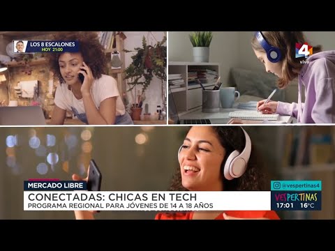 Vespertinas - Conectadas: cursos gratuitos de tecnología para mujeres adolescentes