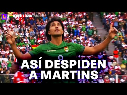 Marcelo Martins se retira de la selección boliviana: Así fue su despedida contra Perú