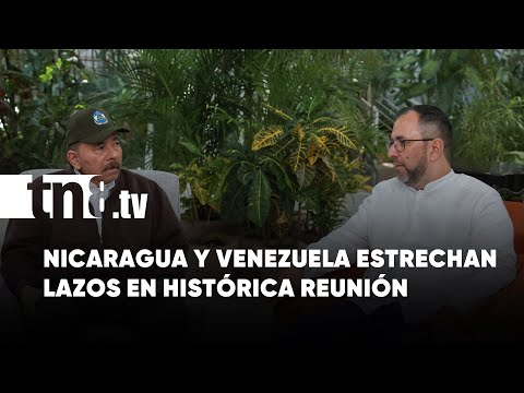 Histórico encuentro en Nicaragua: Daniel Ortega y Rosario Murillo reciben al canciller Venezolano