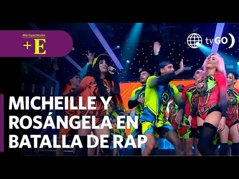 Micheille Soifer y Rosángela Espinoza se enfrentan en batalla de rap  | Más Espectáculos (HOY)