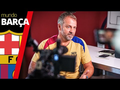 ENTREVISTA COMPLETA a HANSI FLICK, entrenador del BARÇA: Me ILUSIONA la generación de LAMINE YAMAL