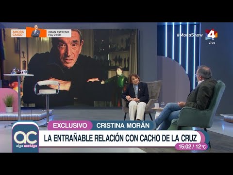 Cristina Morán y su relación con Cacho de la Cruz: No es fácil encontrar a alguien tan generoso