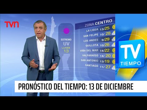 Pronóstico del tiempo: Lunes 13 de diciembre | TV Tiempo