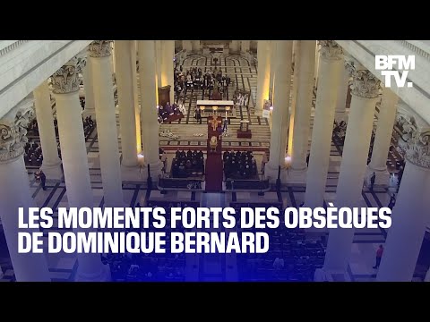 Les moments forts des obsèques de Dominique Bernard à Arras