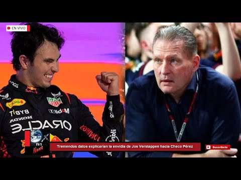 Tremendos datos explicarían la envidia de Jos Verstappen hacia Checo Pérez