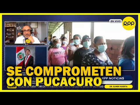 Comunidad de Pucacuro: congresista Hitler Saavedra anuncia acciones en conjunto con Ejecutivo