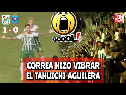 Jorge Correa hizo vibrar el Tahuichi con su gol al minuto 95’ en el clásico cruceño