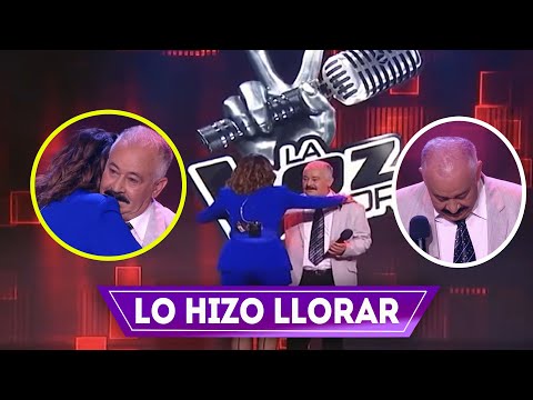 Natalia Jiménez de la Voz Senior hizo llorar a Participante y le tocó pedirle Disculpas