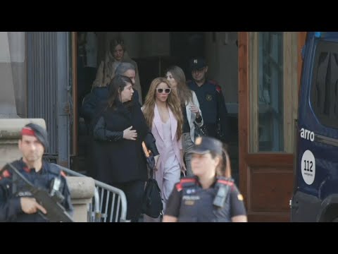 Fraude fiscale: Shakira quitte le tribunal après avoir scellé un accord avec le parquet | AFP Images