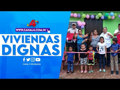 Gobierno Sandinista inaugura viviendas dignas en el municipio El Coral, R.A.C.C.S.
