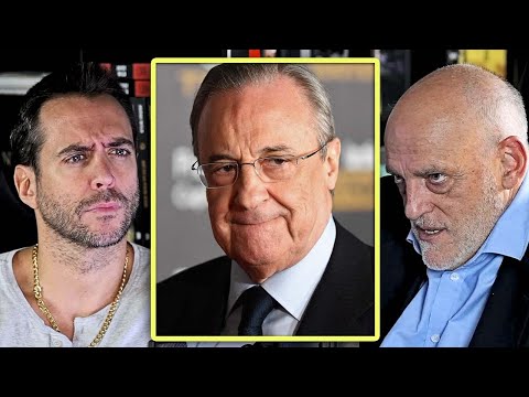 Florentino tiene cara de no romper un plato... pero rompe muchos - Javier Tebas y su enemistad