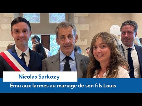Nicolas Sarkozy et son ex Cécilia émus aux larmes, son fils Louis se marie au château de Gordes