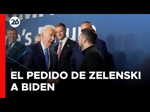 Biden anuncia un nuevo paquete de ayuda para Ucrania, pero Zelenski tiene una nueva solicitud