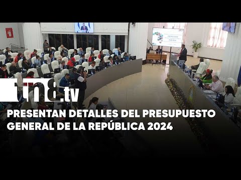 Así es el proyecto del Presupuesto General de la República 2024 en Nicaragua