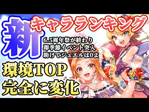 【ロマサガRS】完全に環境TOPTierが変わった夏☆最新キャラランキング【ロマンシングサガリユニバース】