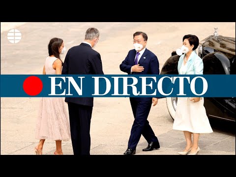 DIRECTO | Los Reyes ofrecen una cena de Estado al presidente de Corea del Sur
