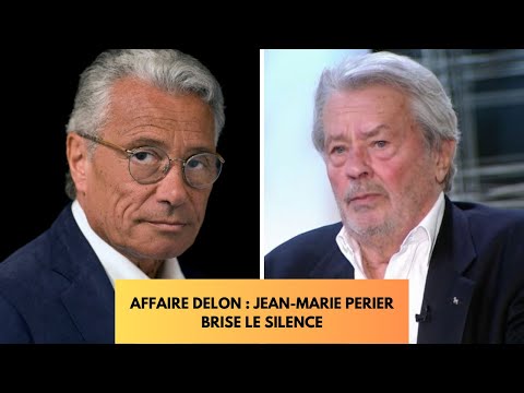 Affaire Alain Delon : L'e?norme coup de gueule de Jean-Marie Pe?rier
