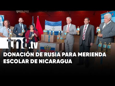 Nicaragua recibe 196 toneladas de aceite por parte de la Federación de Rusia