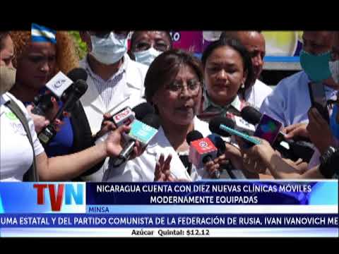 NICARAGUA CUENTA CON DIEZ NUEVAS CLÍNICAS MÓVILES MODERNAMENTE EQUIPADAS