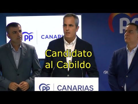 Miguel Jorge Blanco será el candidato del PP al Cabildo de Gran Canaria