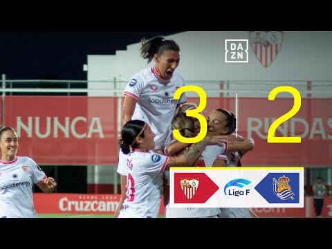 Sevilla FC vs Real Sociedad (3-2) | Resumen y goles | Highlights Liga F