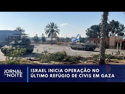 Sem acordo com Hamas, Israel inicia operação para invadir Rafah