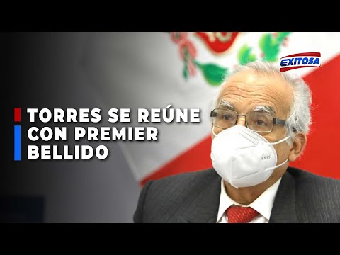 ??Ministro de Justicia, Aníbal Torres, se reúne con el premier Guido Bellido en Palacio de Gobierno