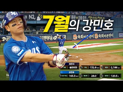 [삼성 vs 두산] 7월을 홈런으로 시작하는 삼성의 베테랑 강민호! | 7.1 | 크보모먼트 BY 삼진제약 | 야구 하이라이트