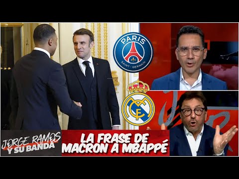MBAPPÉ se reunió con el Presidente de Francia. ¿Presión para que se quede? | Jorge Ramos y Su Banda
