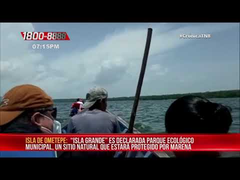MARENA declara Parque Ecológico Municipal La Isla Grande en Ometepe – Nicaragua