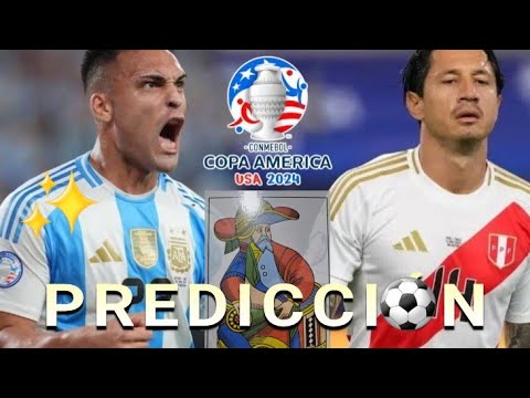 #ARGENTINA vs #PERÚ / #PREDICCIÓN #copaamerica GRUPO A Fecha 2