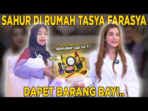 SAHUR DI RUMAH TASYA FARASYA.. Untuk Suami & Anak..