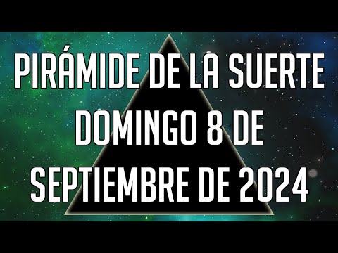 Pirámide de la Suerte para el Domingo 8 de Septiembre de 2024 - Lotería de Panamá