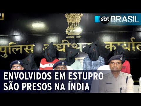 Polícia prende envolvidos em estupro na Índia | SBT Brasil (05/03/24)