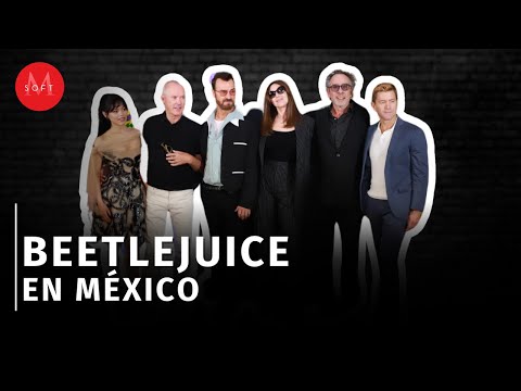 Es la reunión de una familia extraña”: Tim Burton, Jenna Ortega y elenco de Beetlejuice en México